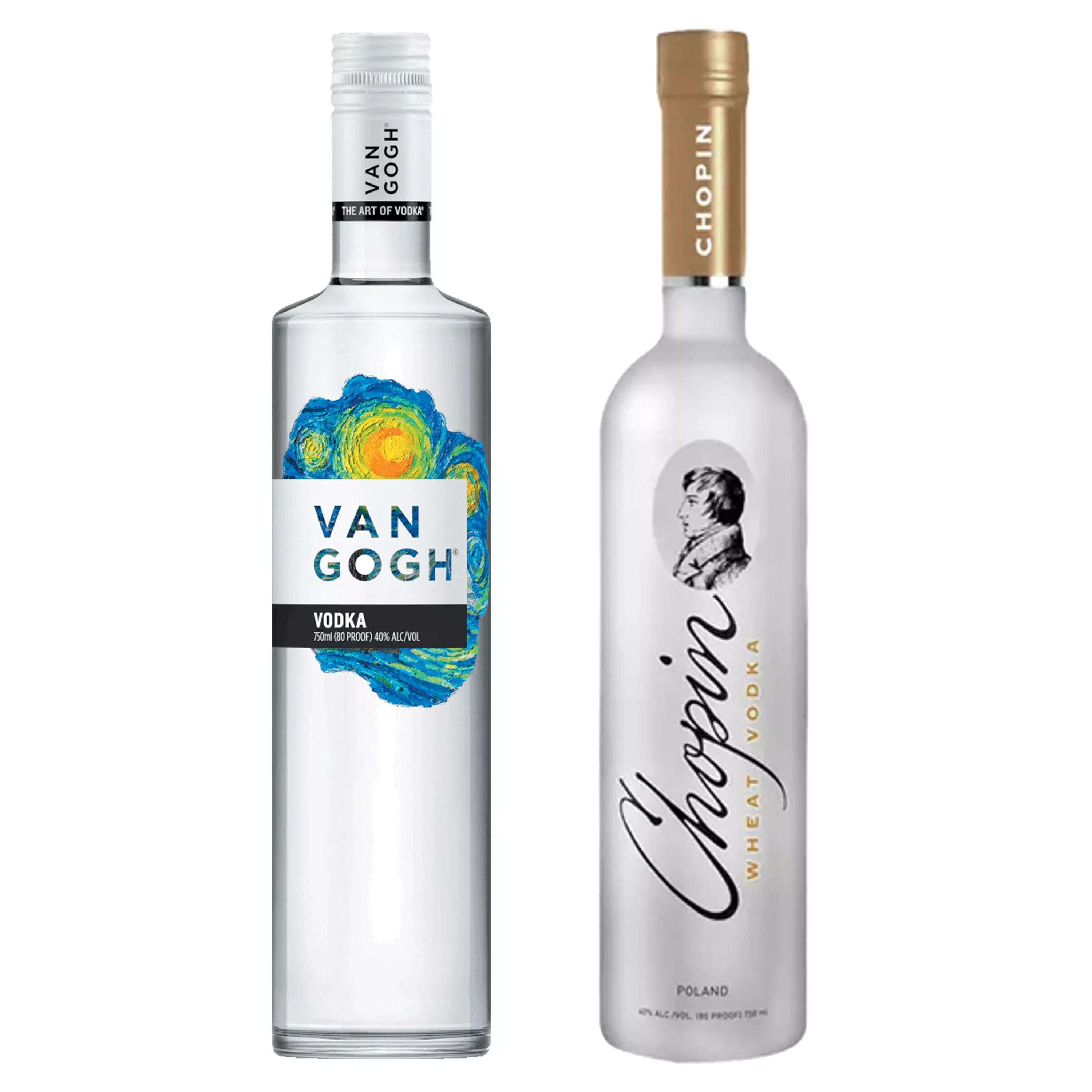 van-gogh-vodka-chopin-wheat-vodka-bundle Van Gogh Vodka & Chopin Wheat Vodka Bundle