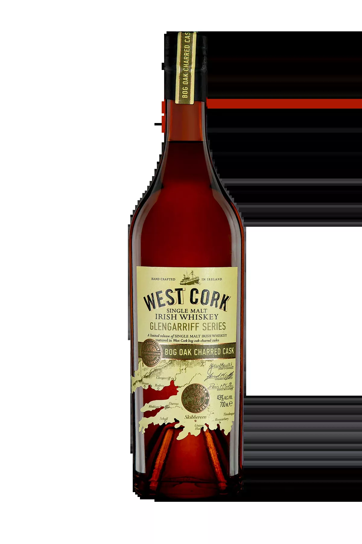 West Cork Whiskey Gleng Bog Oak 750ML