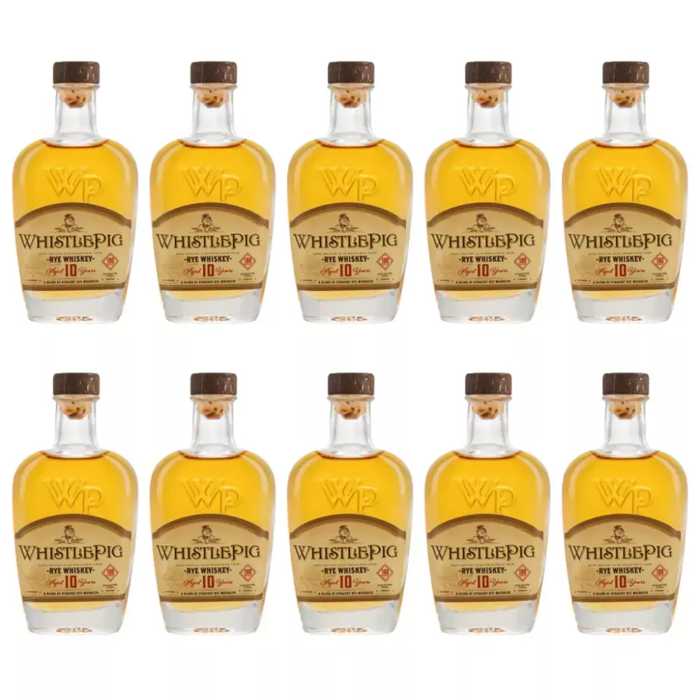 whistlepig-10-year-rye-50ml-10-pack WhistlePig 10 Year Rye 50ml 10 Pack