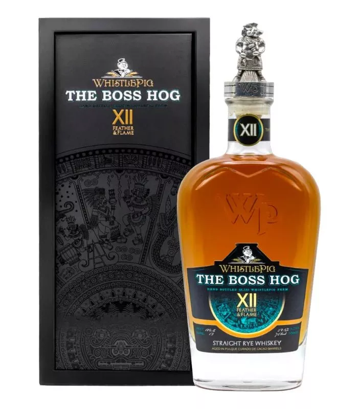 whistlepig-boss-hog-xii-feather-flame-straight-rye-whiskey-750ml WhistlePig Boss Hog XII 'Feather & Flame' Straight Rye Whiskey 750ml
