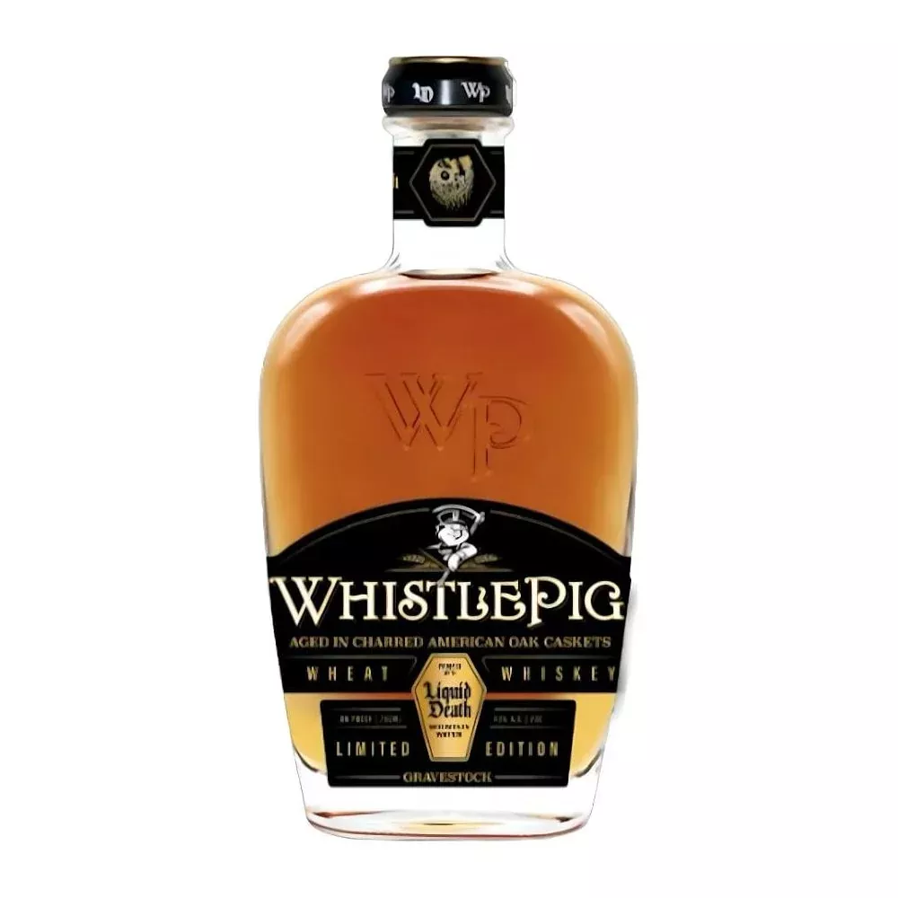 WhistlePig x Liquid Death GraveStock Wheat Whiskey Limited Edition