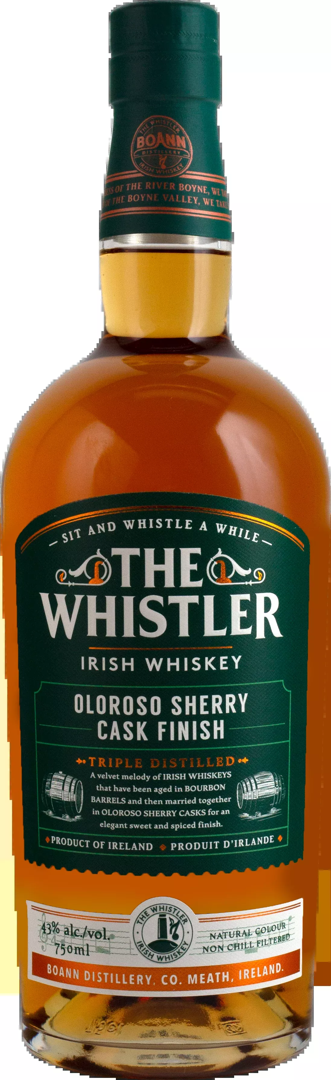 Whistler Irish Whiskey Sherry 750ML