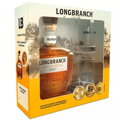 wild-turkey-kentucky-straight-bourbon-longranch-8-years-86-w-rock-glasses-750ml Wild Turkey Kentucky Straight Bourbon Longranch 8 Years 86 W/ Rock Glasses 750ML