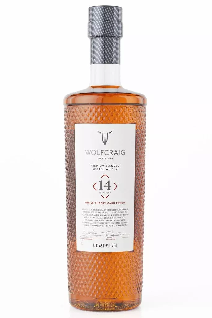 Wolfcraig Blended Scotch Triple Sherry Cask 14 Year 700mL