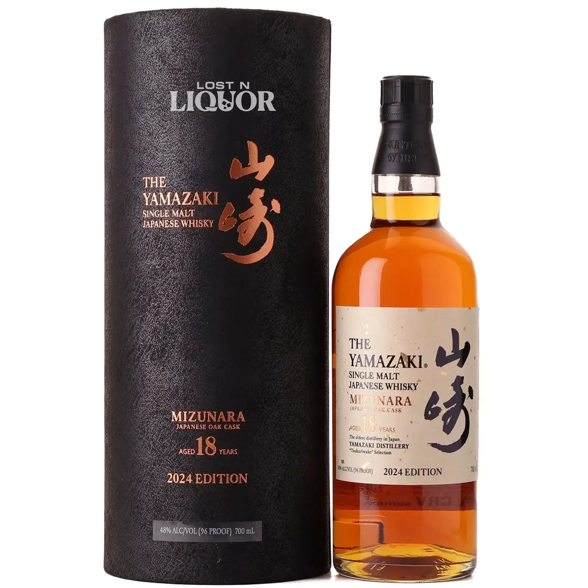 yamazaki-18-year-mizunara-single-malt-japanese-whisky-2024-700-ml Yamazaki 18 Year ‘Mizunara’ Single Malt Japanese Whisky (2024, 700 ml)