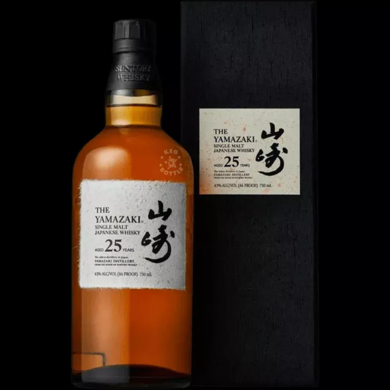 yamazaki-25-year-old-japanese-whiskey-750ml Yamazaki 25 Year Old Japanese Whiskey (750mL)