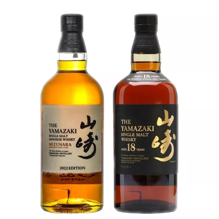 yamazaki-mizunara-edition-2022-yamazaki-18-year-bundle Yamazaki Mizunara Edition 2022 & Yamazaki 18 Year Bundle