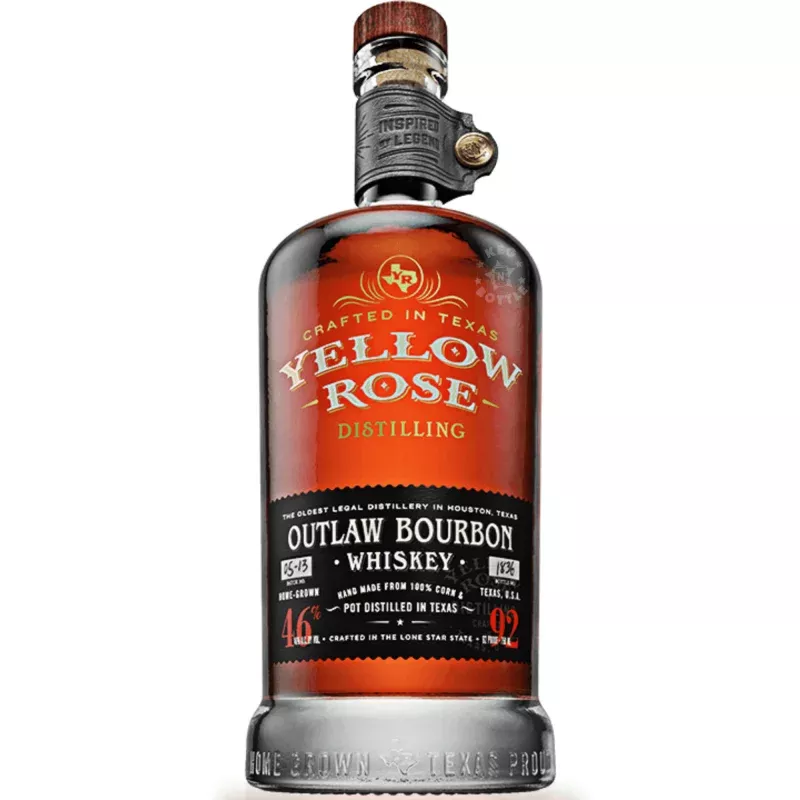 Yellow Rose Outlaw Bourbon Whiskey (750mL)