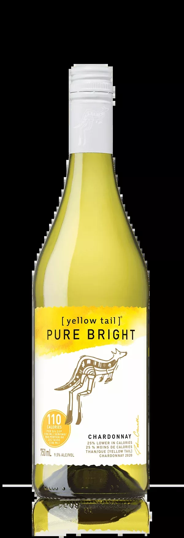 yellow-tail-pure-bright-chardonnay-750ml Yellow Tail Pure Bright Chardonnay 750ml