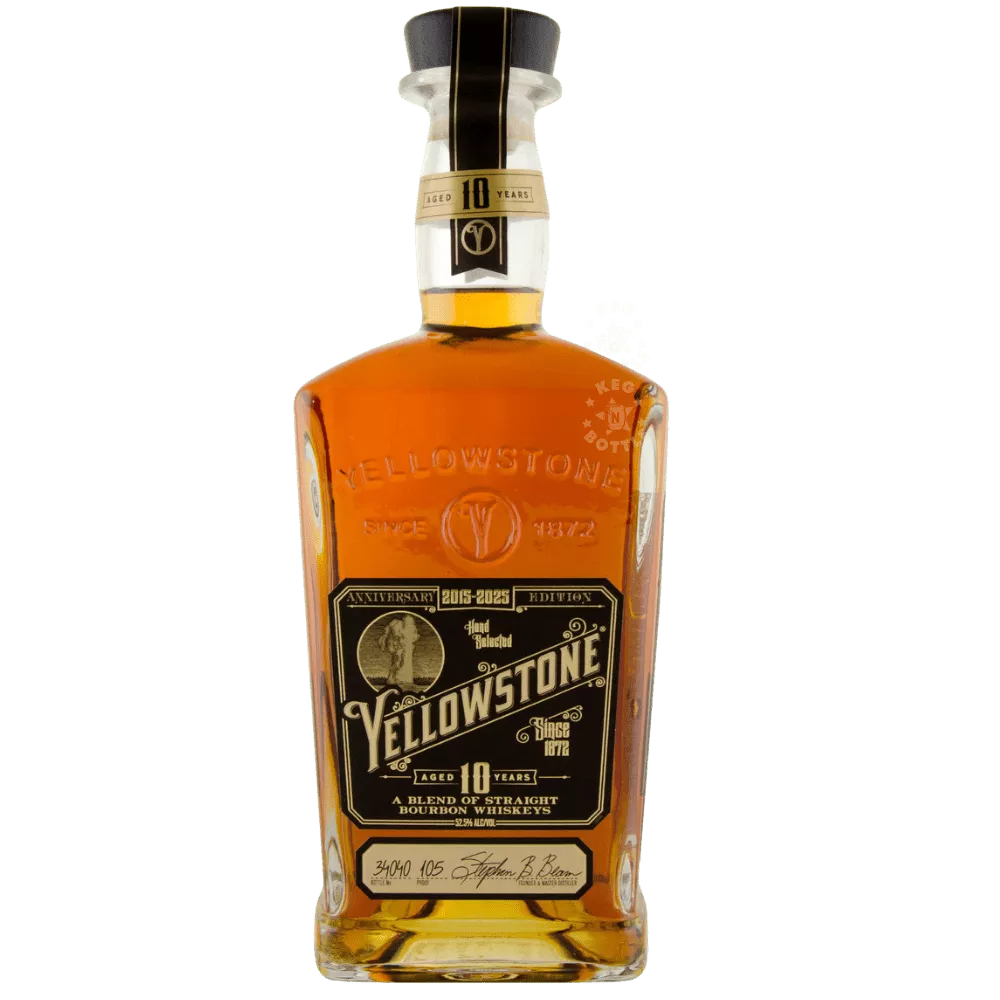Yellowstone 10 Year Anniversary Limited Edition Bourbon 2025 (750ml)