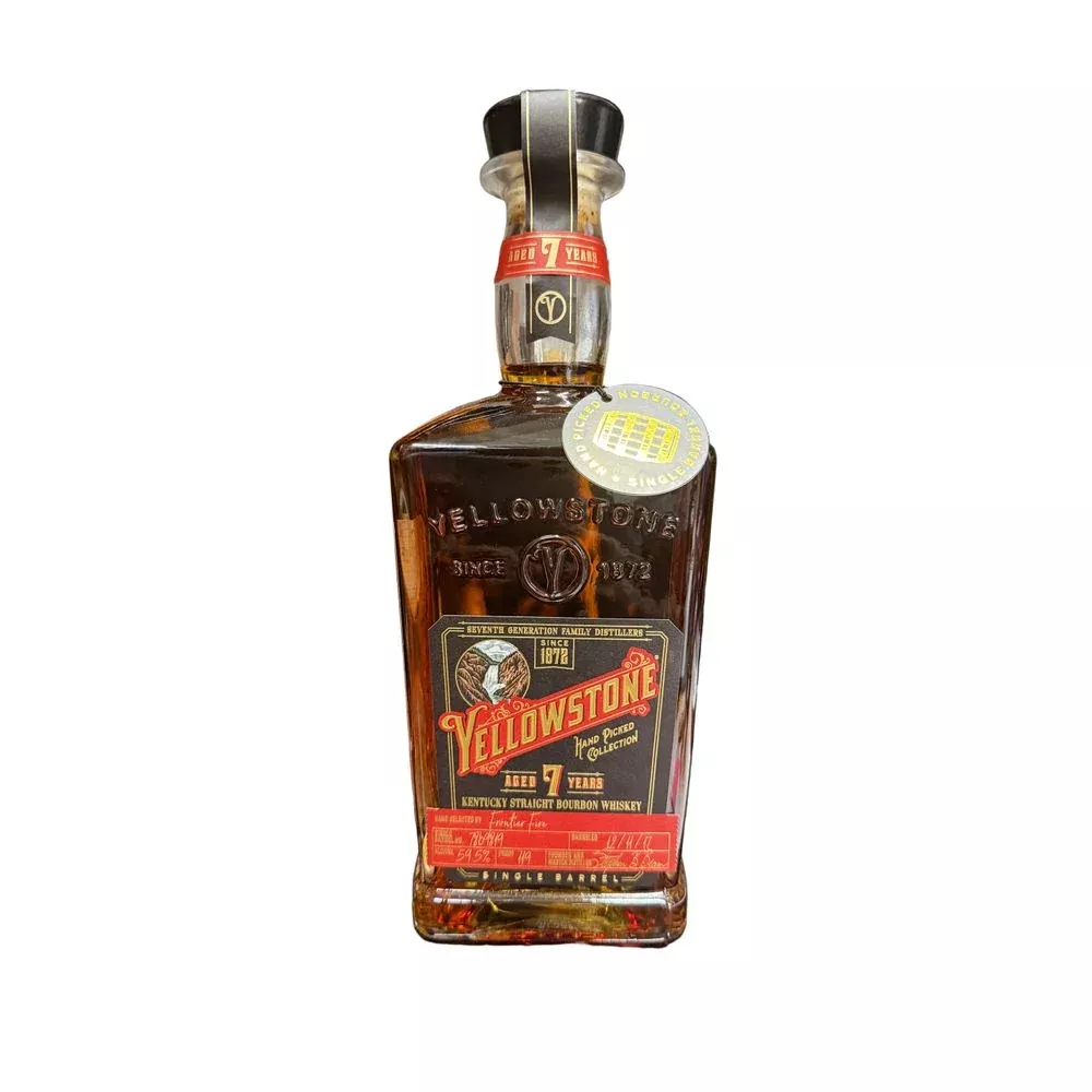 Yellowstone 7 Year Old Single Barrel Private Select 'Frontier Fire' 119 Proof
