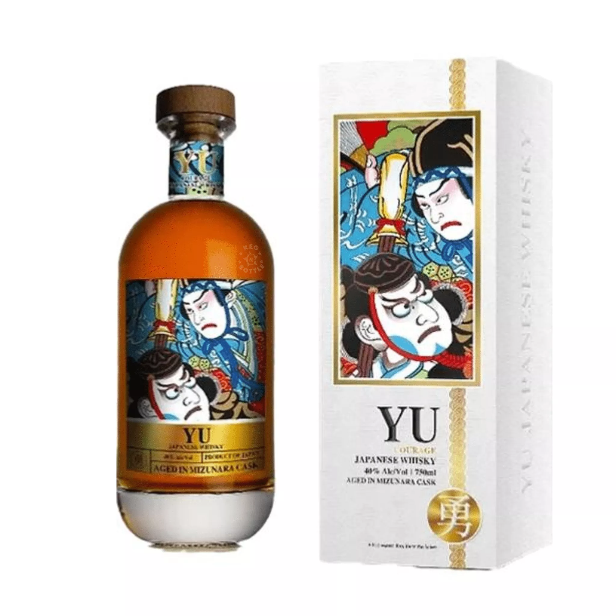 yu-courage-mizunara-cask-japanese-single-malt-whisky-750-ml Yu Courage Mizunara Cask Japanese Single Malt Whisky (750 ml)