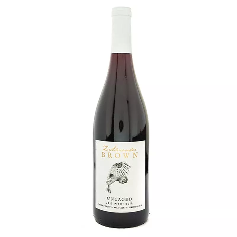 z-alexander-brown-uncaged-2015-pinot-noir Z. Alexander Brown Uncaged 2015 Pinot Noir
