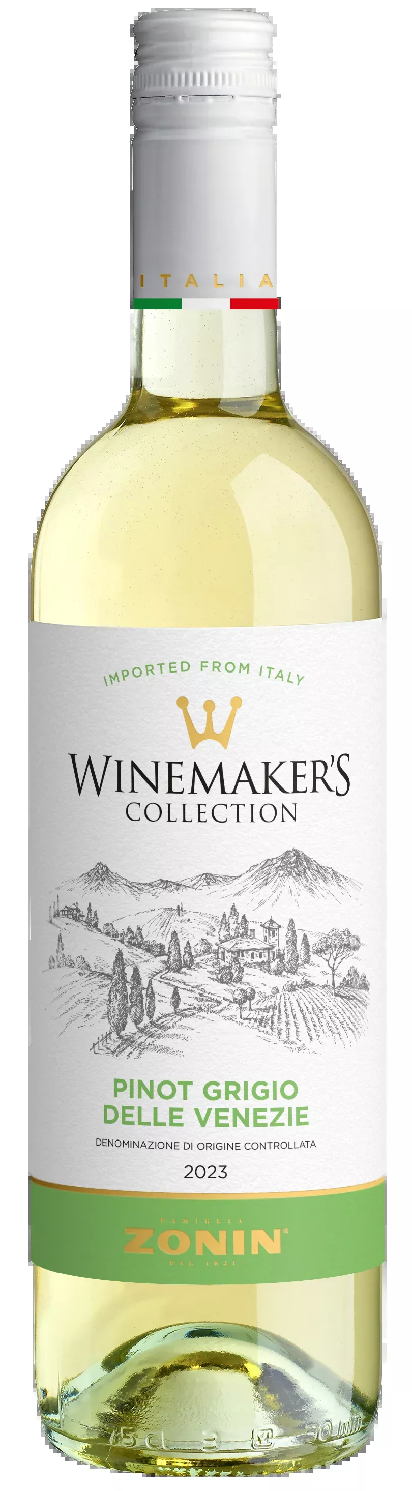 Zonin Winemakers Collection Pinot Grigio 750ML